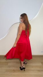 VESTIDO ESENCIA ROJO - Imagen 2
